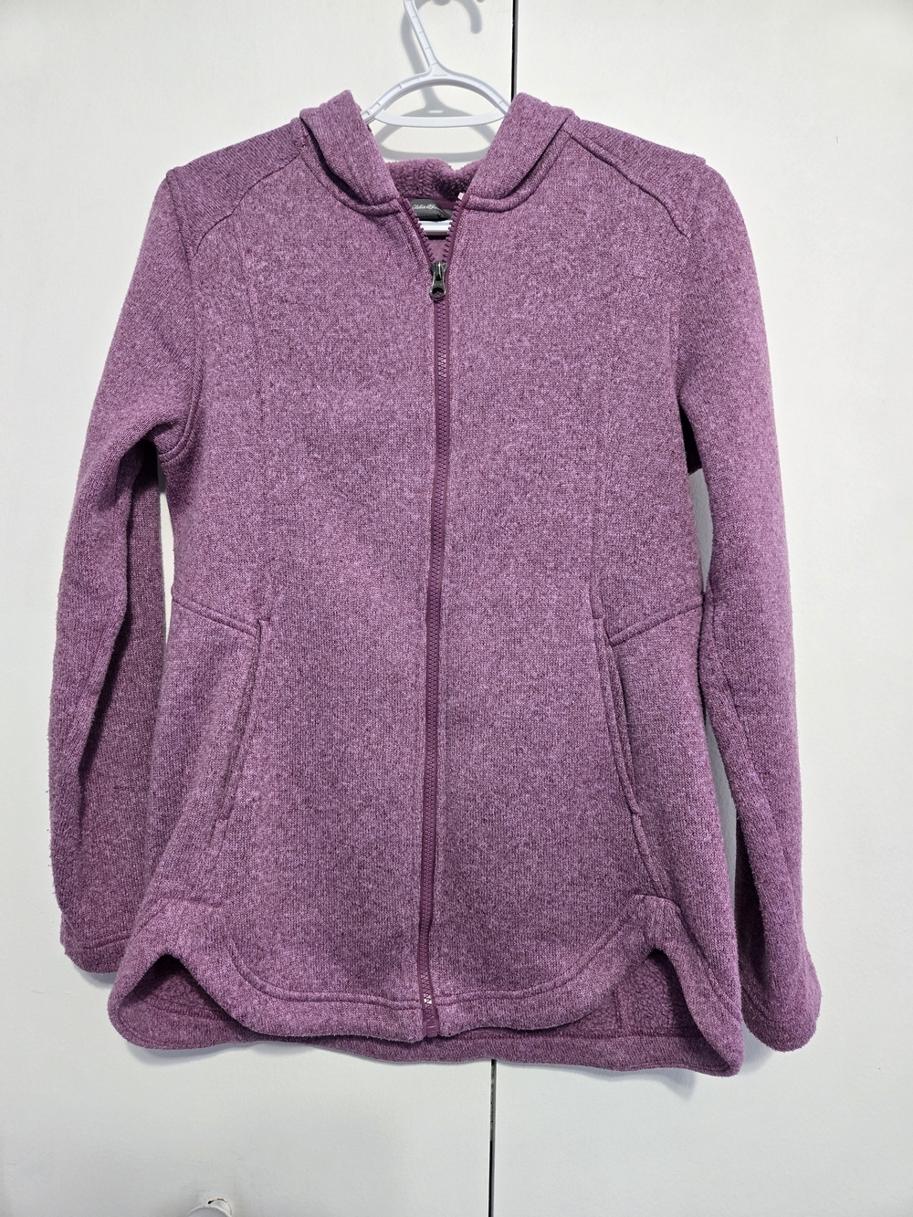 Eddie‎ Bauer Radiator 2.0 Fleece Hoodie Jacket Purple Women's Medium
